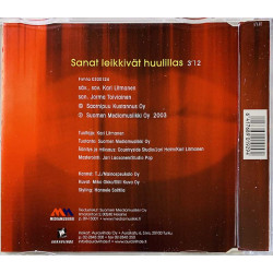Hirvonen Kari 2003 MEDIASCD 192 Sanat leikkivät huulillas cd-single CD Begagnat
