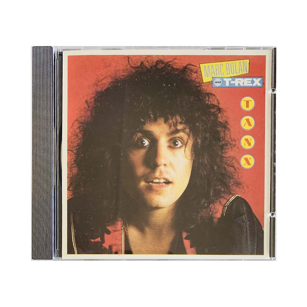 T. Rex CD Tanx  kansi EX levy EX Käytetty CD