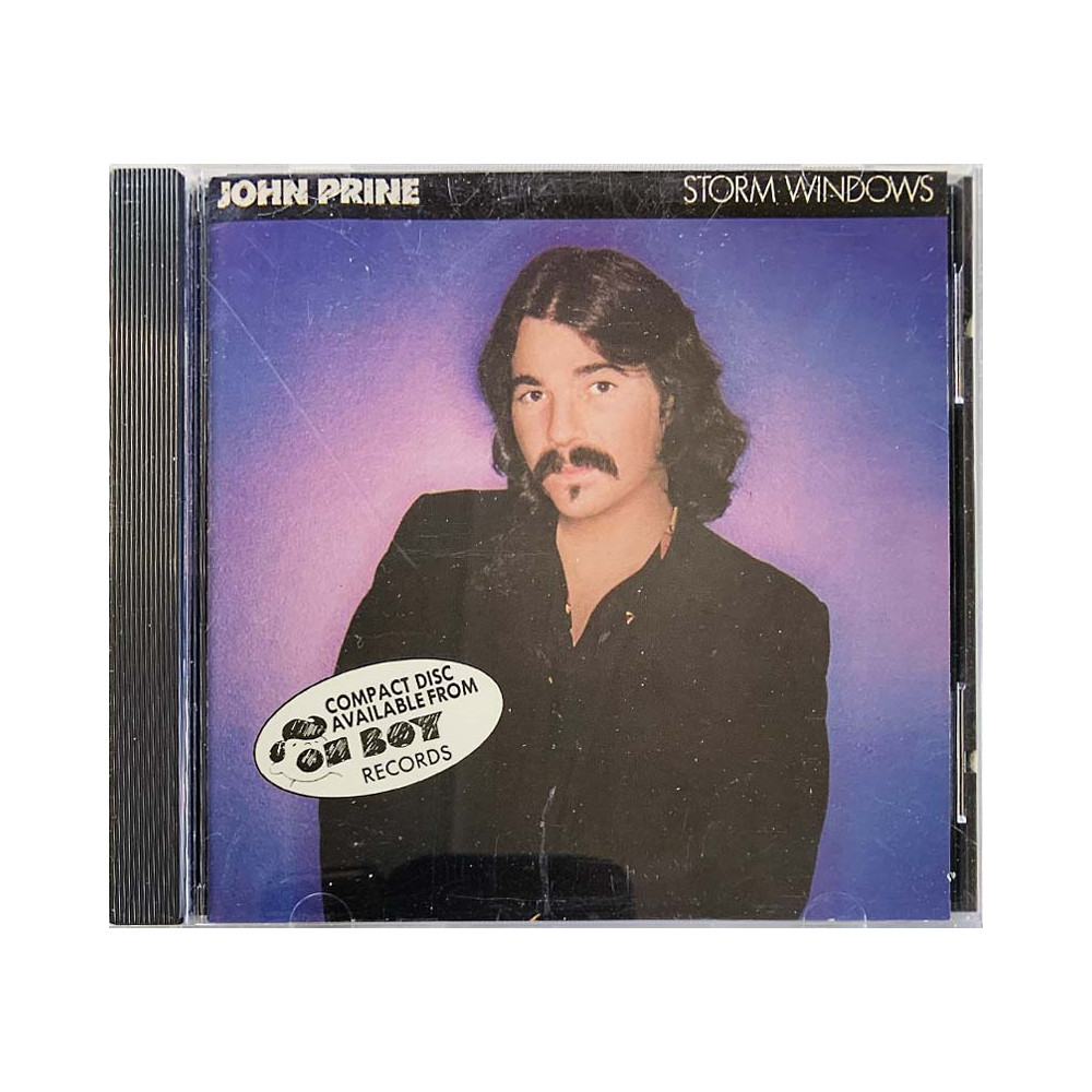 Prine John CD Storm Windows  kansi EX levy EX Käytetty CD
