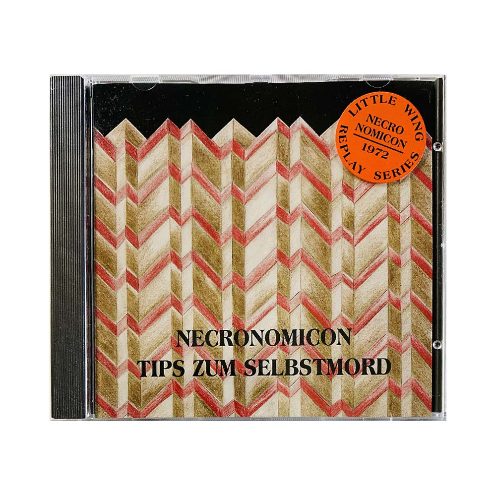 Necronomicon CD Tips Zum Selbstmord  kansi EX levy EX Käytetty CD