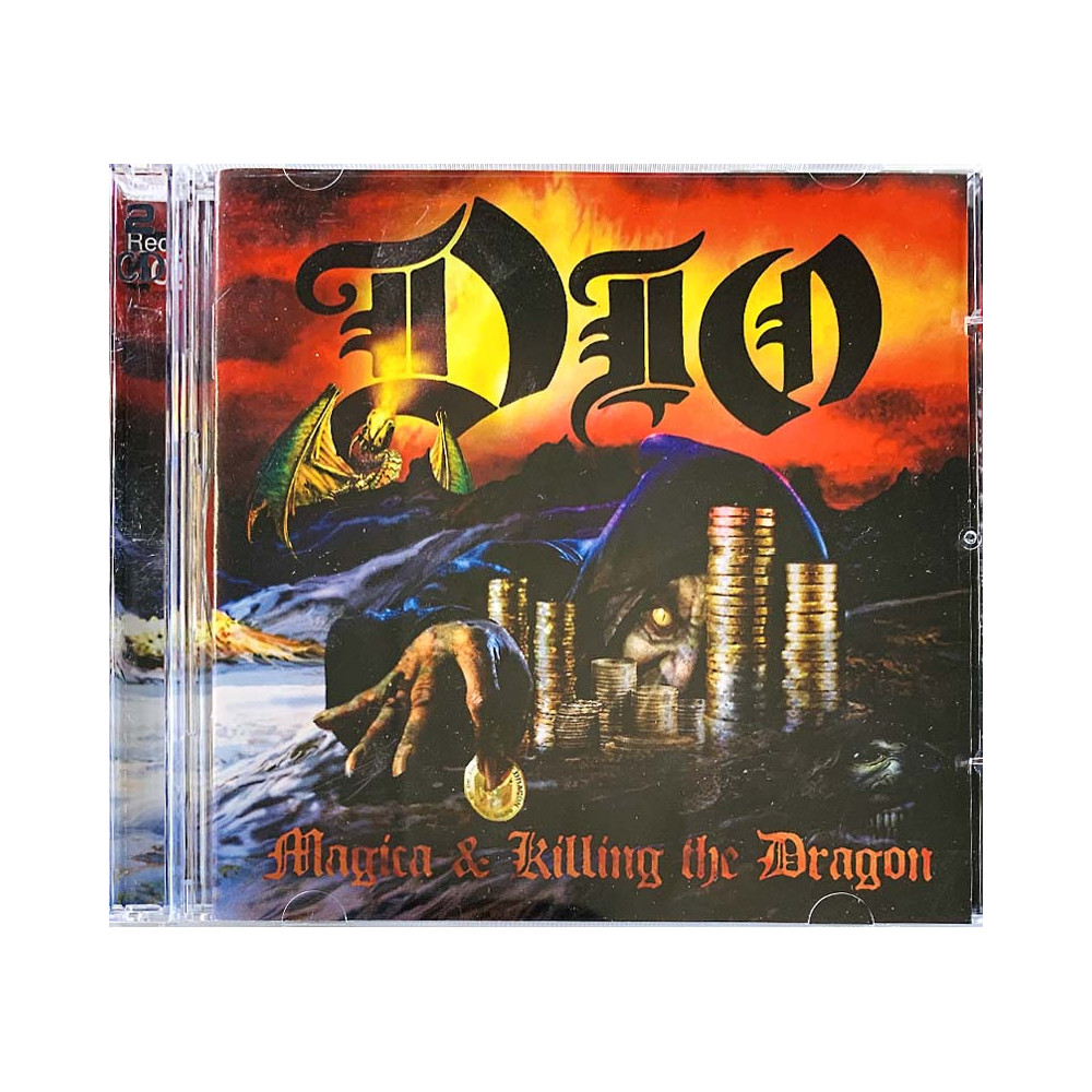Dio CD Magica & Killing The Dragon 2CD  kansi EX levy EX Käytetty CD