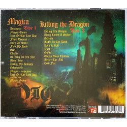 Dio CD Magica & Killing The Dragon 2CD  kansi EX levy EX Käytetty CD