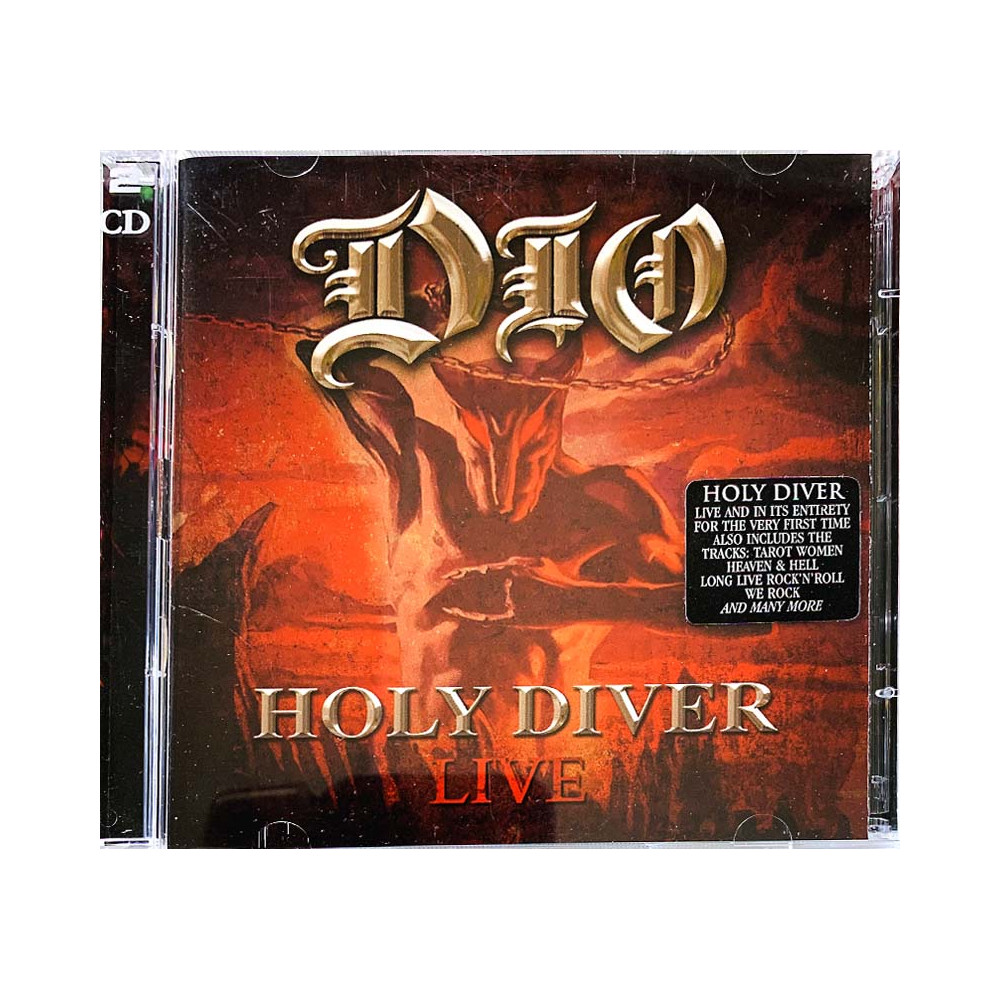 Dio 2006 EDGCD324 Holy Diver Live 2CD CD Begagnat