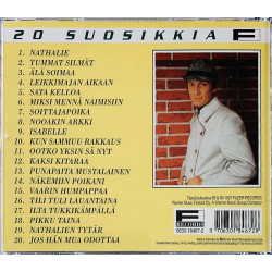 Tapani Perttu CD 20 Suosikkia - Nathalie  kansi EX levy EX Käytetty CD