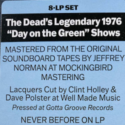 Grateful Dead vinyl LP Dick's Picks 33 number 370/6000 8LP  LP