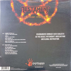 Testament vinyl LP Live At Dynamo Open Air 1997  LP