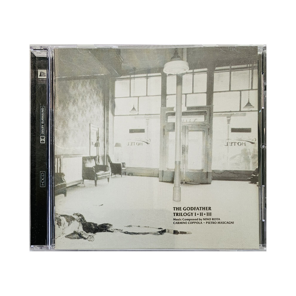 Rota Nino City of Prague Philharmonic CD The Godfather - Trilogy I • II • III  kansi EX levy EX Käytetty CD
