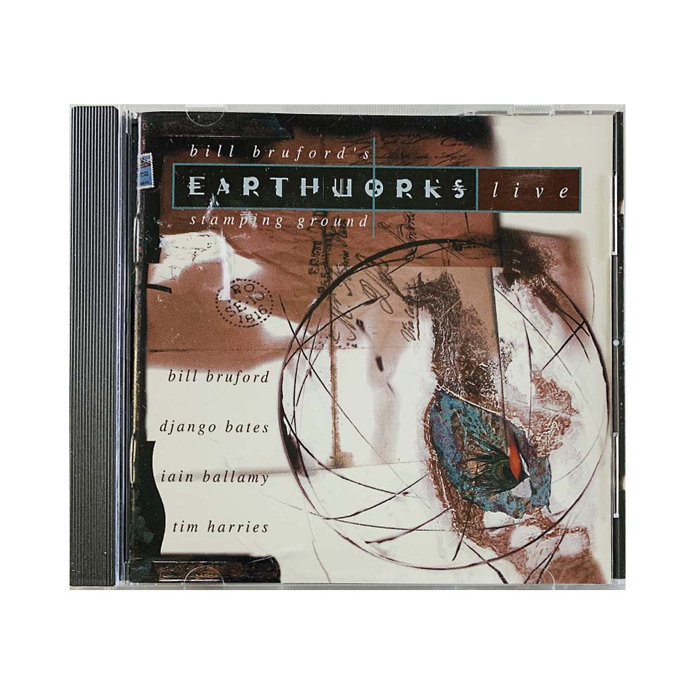 Bruford Bill (Earthworks) CD Live - Stamping Ground kunto EX- Käytetty CD