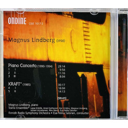 Lindberg Magnus CD Piano Concerto / Kraft kunto EX- Käytetty CD