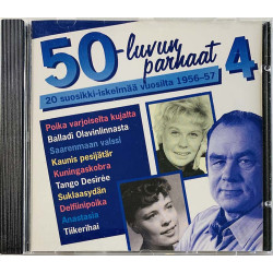 Tuula-Anneli Rantanen, Seija Karpiomaa CD 50-Luvun Parhaat 4 (1956-57) kunto EX- Käytetty CD