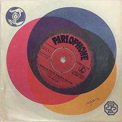 Beatles: And I Love Her / I Should Have Known Beter - käytetty vinyylisingle VG