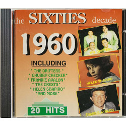 Crest, Champs, Johnny and Hurricanes CD Sixties 1960 20 Hits kunto EX- Käytetty CD