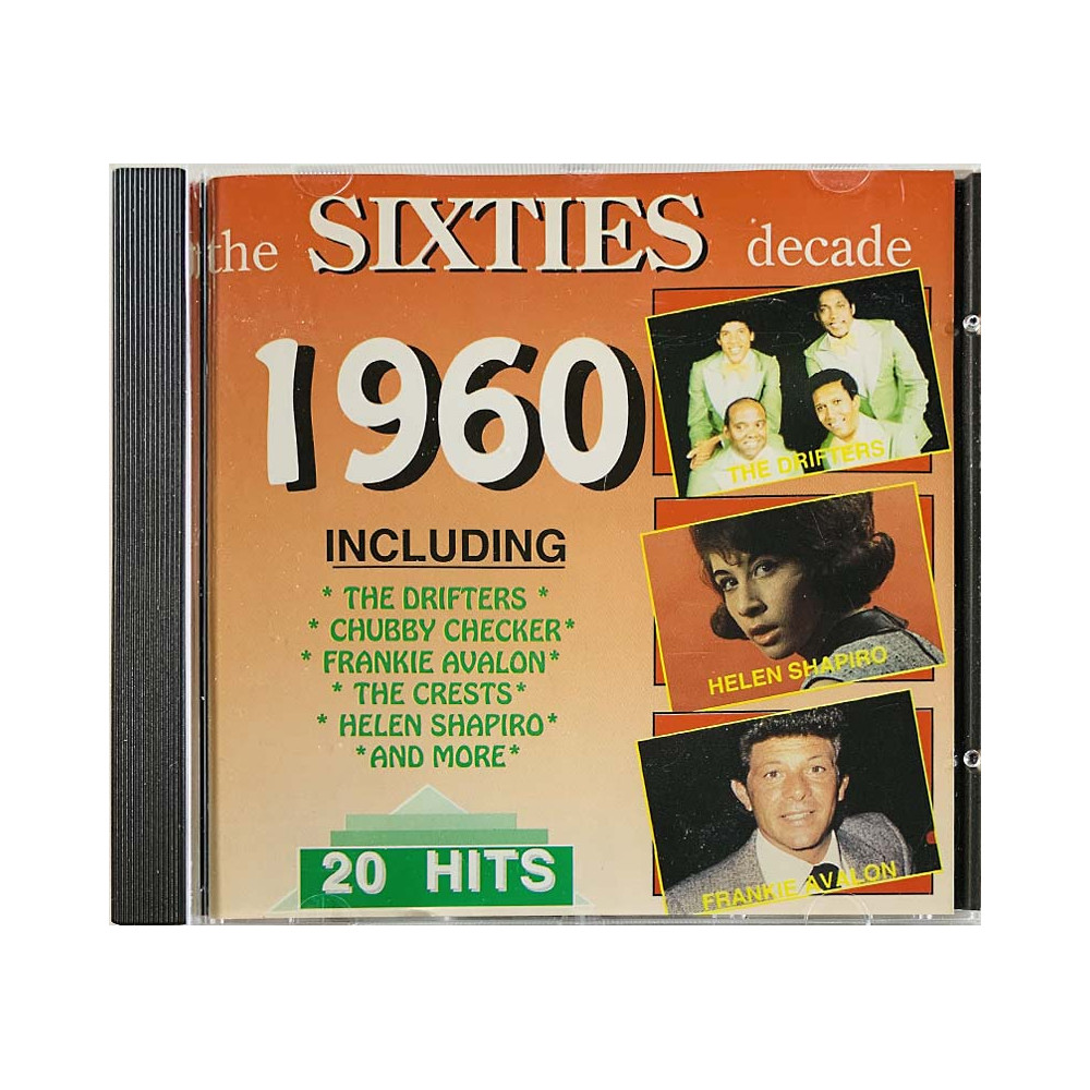 Crest, Champs, Johnny and Hurricanes CD Sixties 1960 20 Hits kunto EX- Käytetty CD