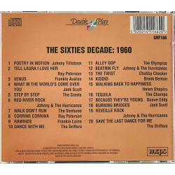 Crest, Champs, Johnny and Hurricanes CD Sixties 1960 20 Hits kunto EX- Käytetty CD