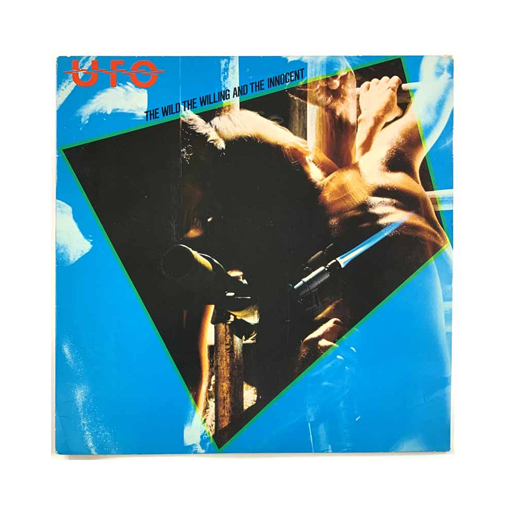 UFO  The wild the willing and the innocent  kansi EX- levy EX Käytetty LP