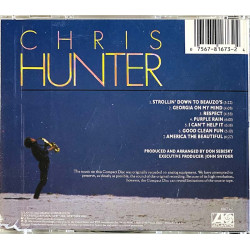 Hunter Chris CD Chris Hunter  kansi EX- levy EX Käytetty CD
