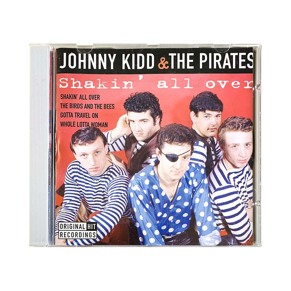 Kidd Johnny & Pirates CD Shakin' All Over  kansi EX- levy VG+ Käytetty CD