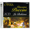 Puccini Giacomo CD La Boheme 2CD  kansi EX- levy EX Käytetty CD