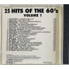 Iron Butterfly, The Guess Who, Jan & Dean CD 25 Hits of the 60's - Volume 1  kansi EX- levy EX Käytetty CD