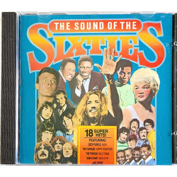 Turtles, Archies, Deep Purple CD The Sound of the Sixties - 18 Super Hits  kansi EX- levy EX Käytetty CD