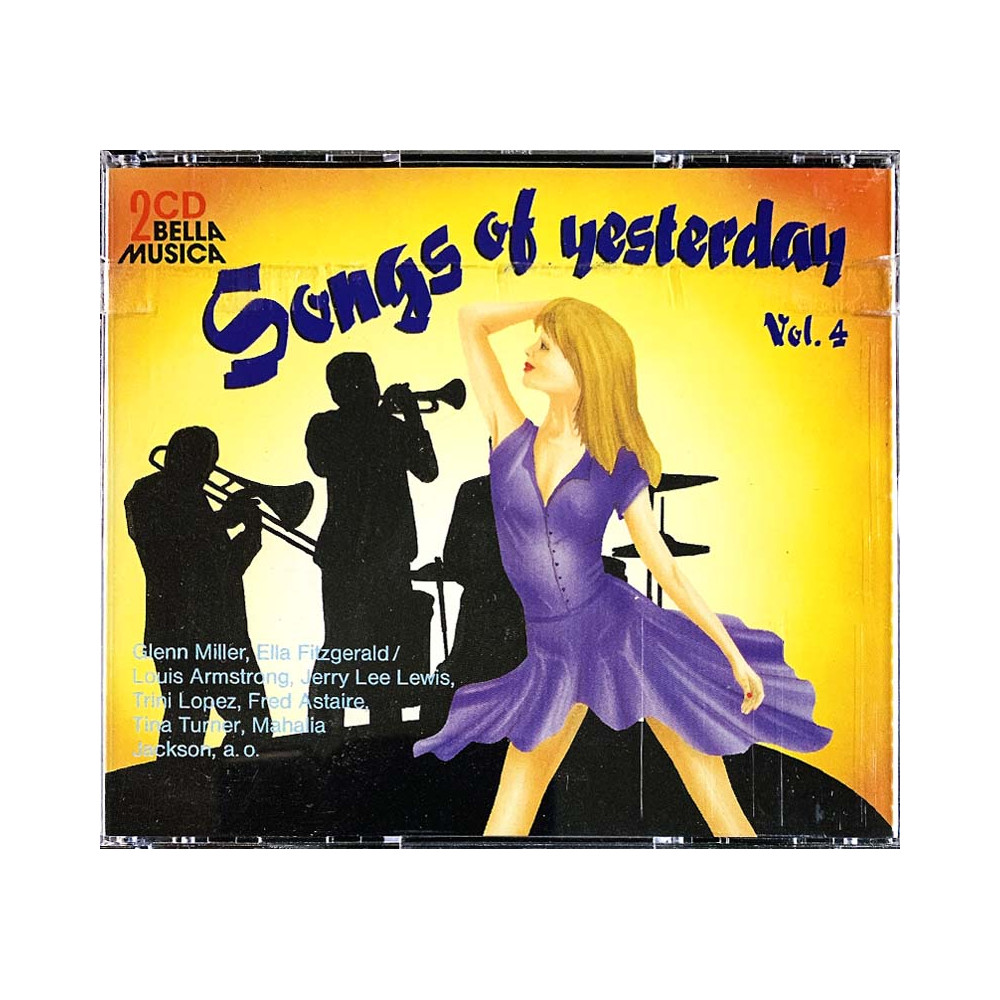 Sarah Vaughan, Mahalia Jackson, Tina Turner CD Songs of Yesterday vol. 4 2CD  kansi EX- levy EX Käytetty CD
