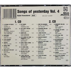 Sarah Vaughan, Mahalia Jackson, Tina Turner CD Songs of Yesterday vol. 4 2CD  kansi EX- levy EX Käytetty CD