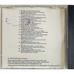 Sweet, Slade, Rubettes, Gary Glitter CD Glam Rock  kansi VG+ levy EX Käytetty CD