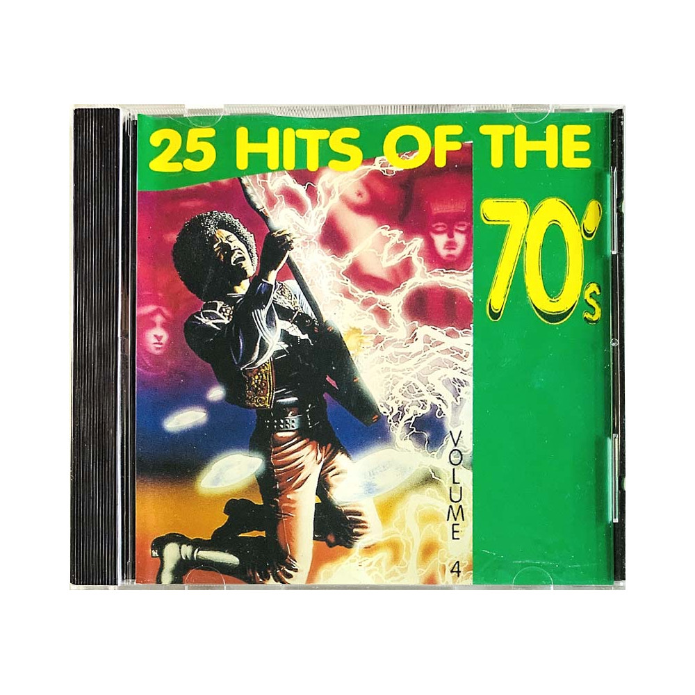 John Travolta, Equals, Redbone CD 25 Hits Of The 70's Volume 4  kansi EX- levy EX Käytetty CD