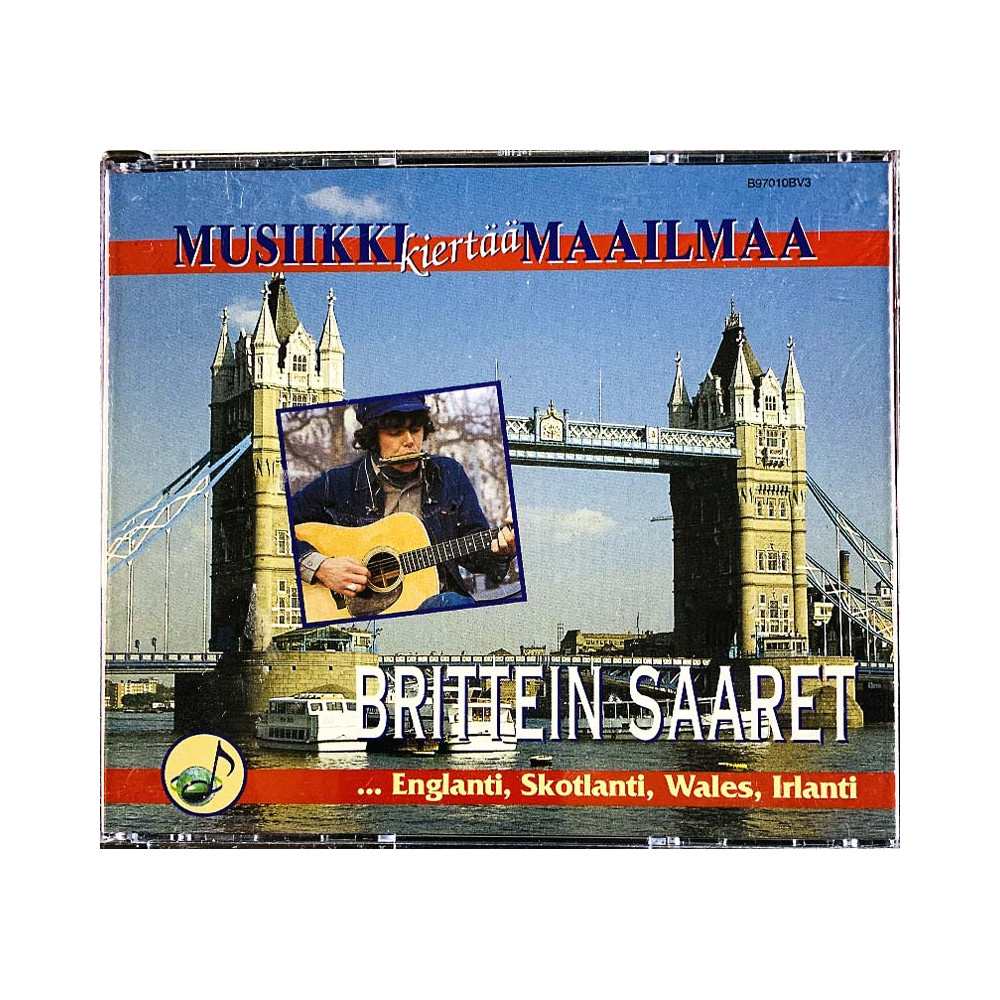 Englanti, Skotlanti, Wales, Irlanti 1999 B 97010 BV3 1-3 Musiikki kiertää maailmaa: Brittein saaret 3CD CD Begagnat