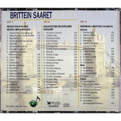 Englanti, Skotlanti, Wales, Irlanti 1999 B 97010 BV3 1-3 Musiikki kiertää maailmaa: Brittein saaret 3CD CD Begagnat