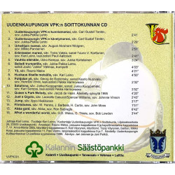 Uudenkaupungin VPK:n soittokunta 120v CD Torvet tulessa  kansi EX- levy EX Käytetty CD