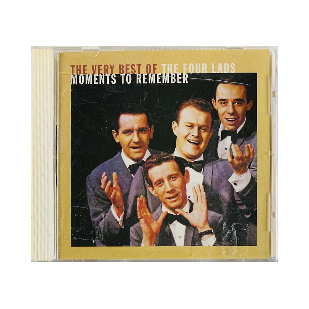 Four Lads CD The very best of  kansi EX- levy EX Käytetty CD