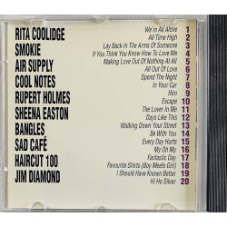Bangles, Sad Cafe, Sheena Easton ym. CD 10 love stars - 2  kansi EX- levy EX Käytetty CD