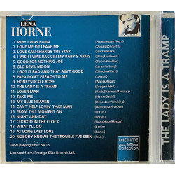 Horne Lena CD The lady is a tramp  kansi EX- levy EX Käytetty CD