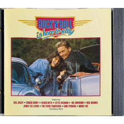 Silhouettes, Chiffons, Joey Dee CD Rock'N'Roll is here to stay 2CD  kansi EX- levy EX Käytetty CD
