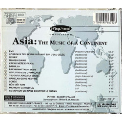 joku Orient artisti CD Asia: The music of a continent  kansi EX levy EX Käytetty CD