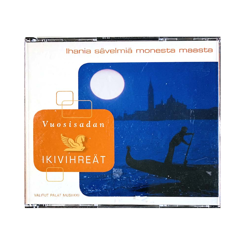 Demis Roussos, Jose Feliciano + eri orkestereja CD Vuosisadan Ikivihreät 3CD  kansi EX levy EX Käytetty CD