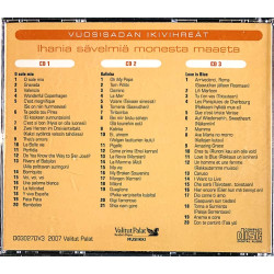 Demis Roussos, Jose Feliciano + eri orkestereja CD Vuosisadan Ikivihreät 3CD  kansi EX levy EX Käytetty CD