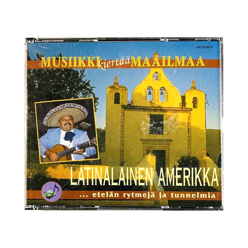 Los Incas, Edmundo Ros, Los Garcia ym. CD Latinalainen Amerikka 3CD  kansi EX- levy EX Käytetty CD