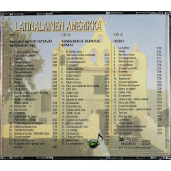 Los Incas, Edmundo Ros, Los Garcia ym. CD Latinalainen Amerikka 3CD  kansi EX- levy EX Käytetty CD