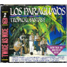 Los Paraguayos CD Tropical Fantasy 2CD  kansi G+ levy EX Käytetty CD