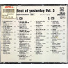 Ray Charles, Trini Lopez, Marilyn Monroe CD Best of yesterday vol.3 2CD  kansi EX- levy EX Käytetty CD