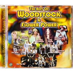 Grateful Dead, Jimi Hendrix, Steppenwolf CD The Best of Woodstock & Flower Power  kansi EX levy EX Käytetty CD