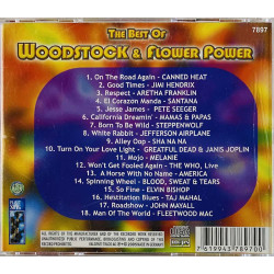 Grateful Dead, Jimi Hendrix, Steppenwolf CD The Best of Woodstock & Flower Power  kansi EX levy EX Käytetty CD