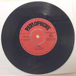 Beatles: Michelle / Girl - käytetty vinyylisingle VG+