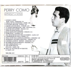 Como Perry 2001 205775-203 Without a song CD Begagnat