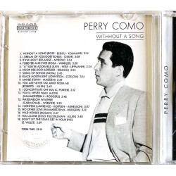 Como Perry 2001 205775-203 Without a song CD Begagnat