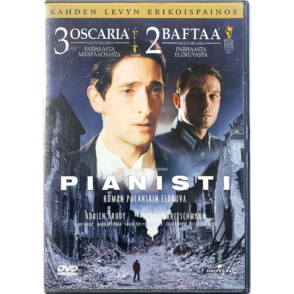DVD - Elokuva 2004  Pianisti 2DVD DVD Begagnat