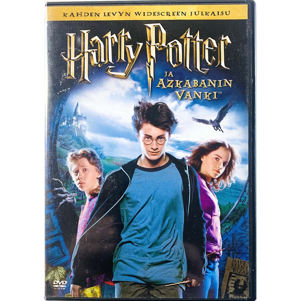 DVD - Elokuva DVD Harry Potter ja Azkabanin vanki 2DVD  kansi EX levy EX Käytetty DVD