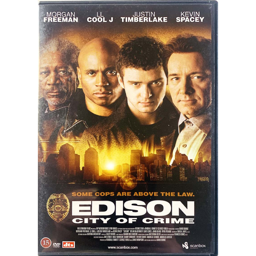 DVD - Elokuva 2005  Edison city of crime DVD Begagnat